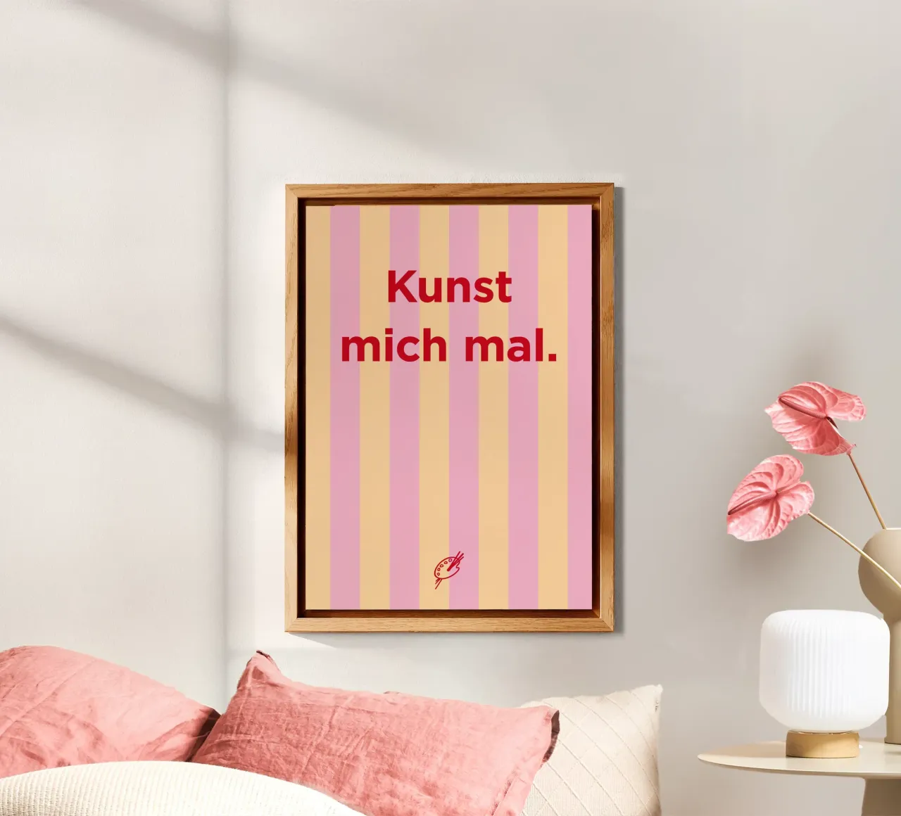 Kunst mich mal. 01 alluminio dibond da Art Fart