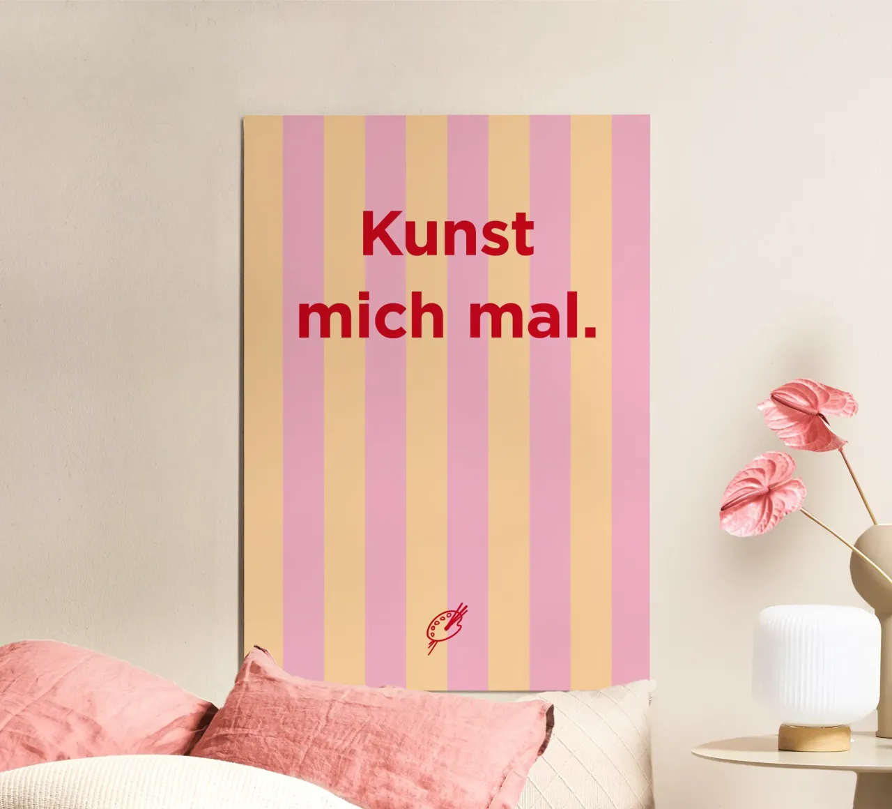 Kunst mich mal. 01 alluminio dibond da Art Fart