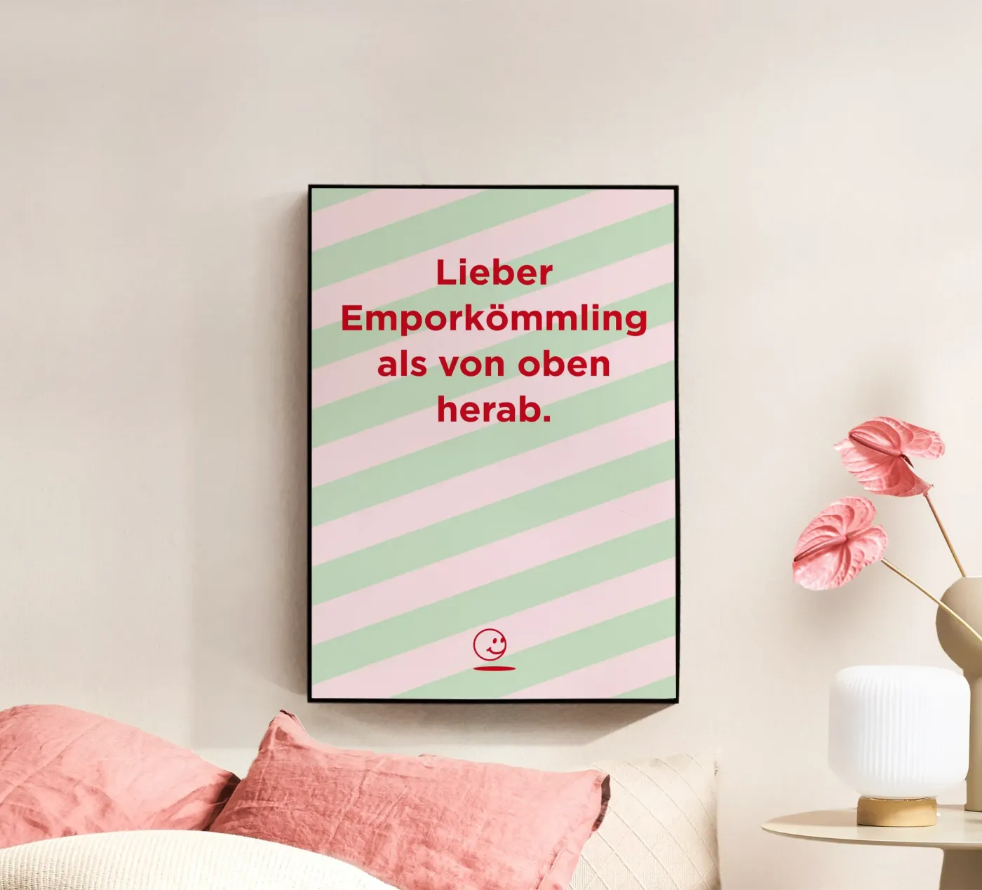 Emporkömmling plexiglas de Art Fart