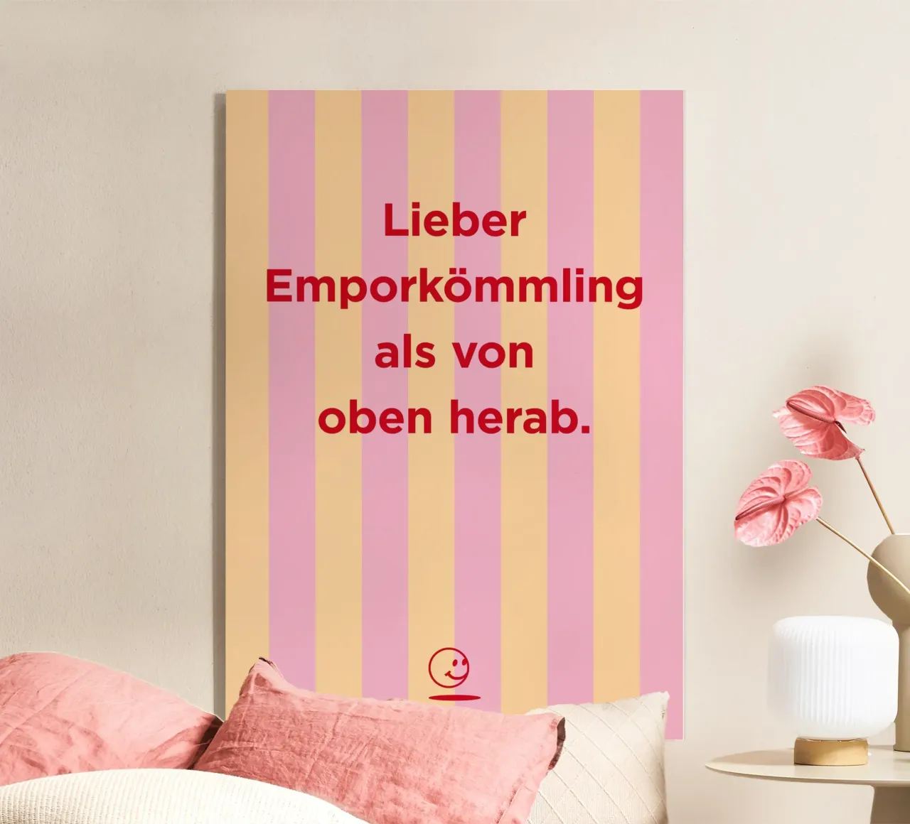 Emporkömmling plexiglass da Art Fart