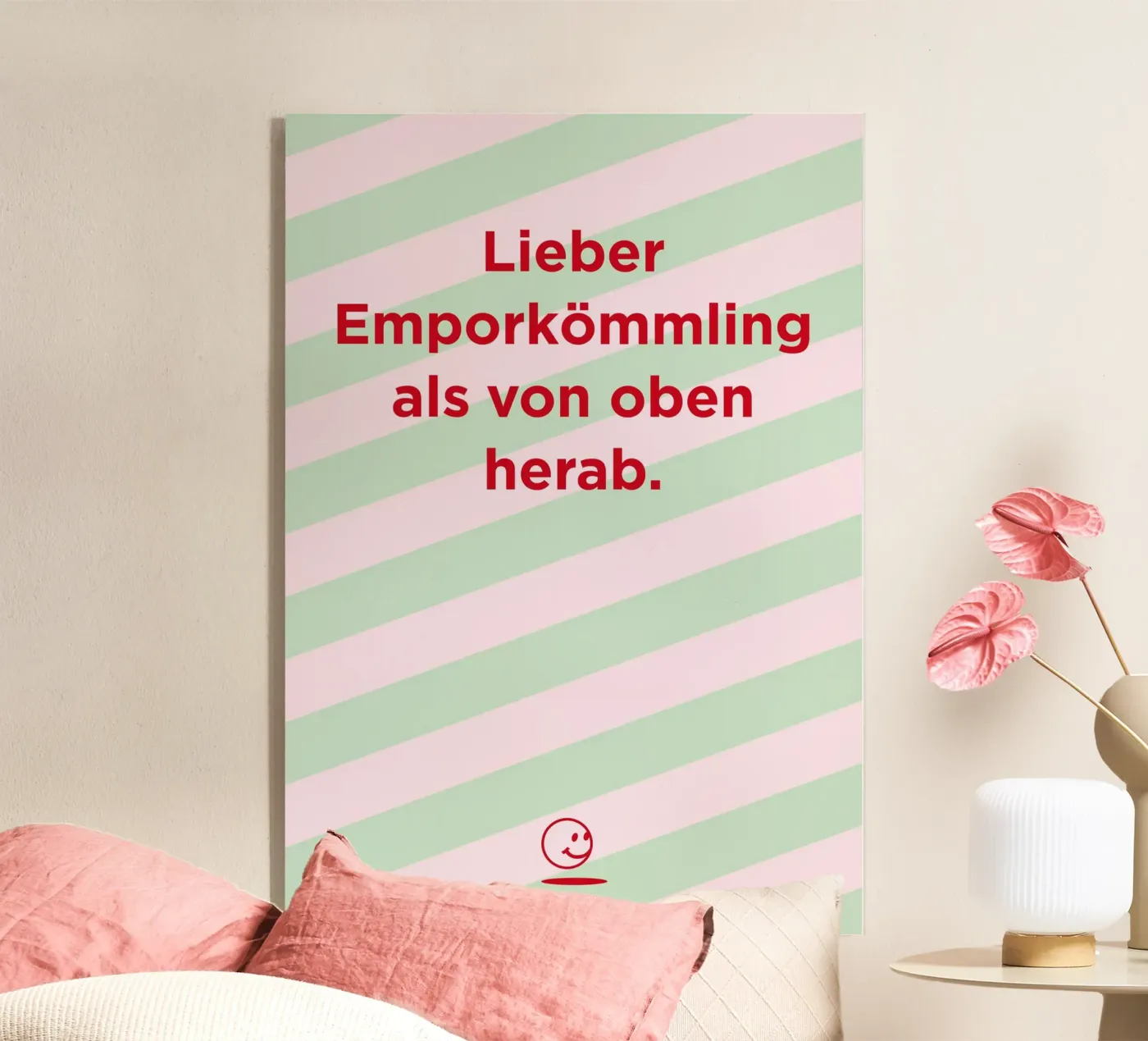 Emporkömmling plexiglas de Art Fart