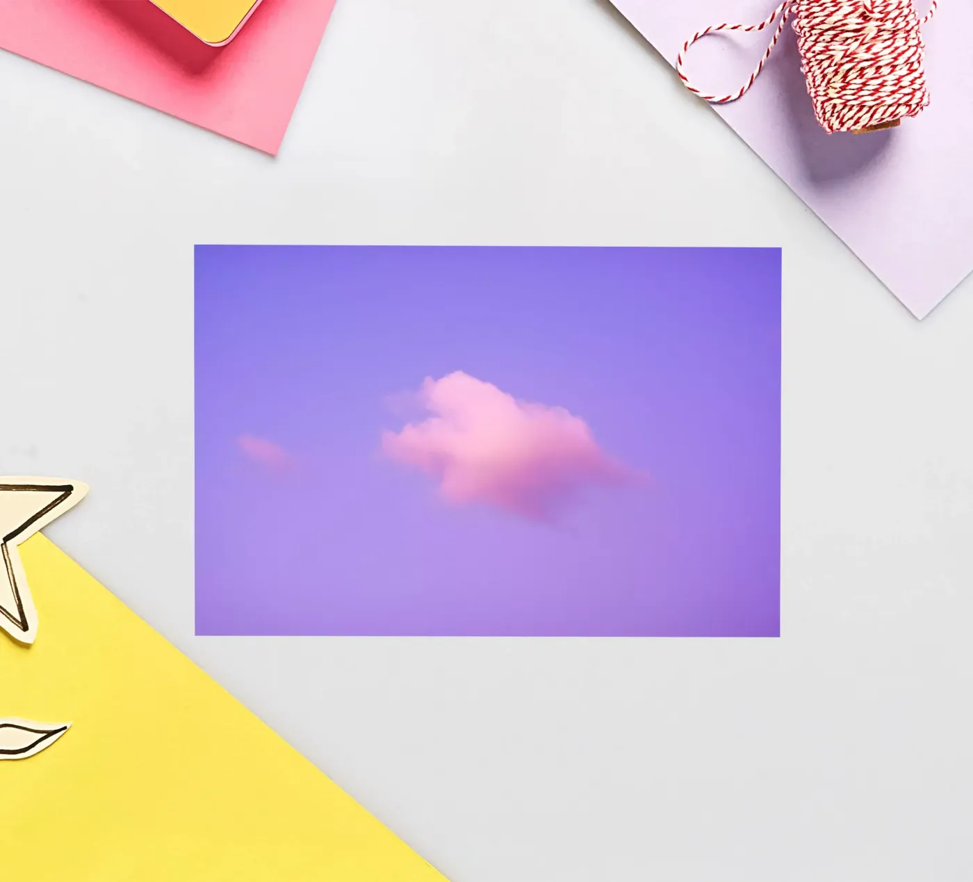 Cloud #9 autocollant de Tal Paz-Fridman