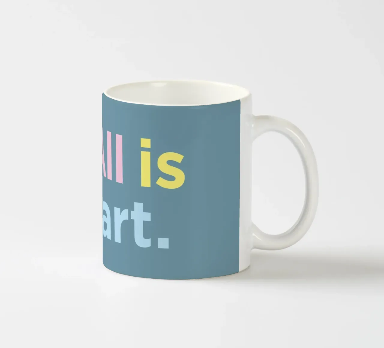 All is art tazza in ceramica da Art Fart
