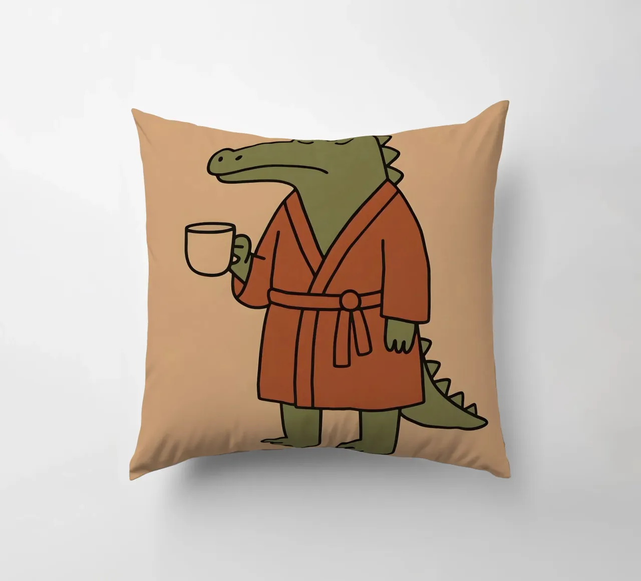 Non parlare prima del caffè cuscino da KANESYAARTS