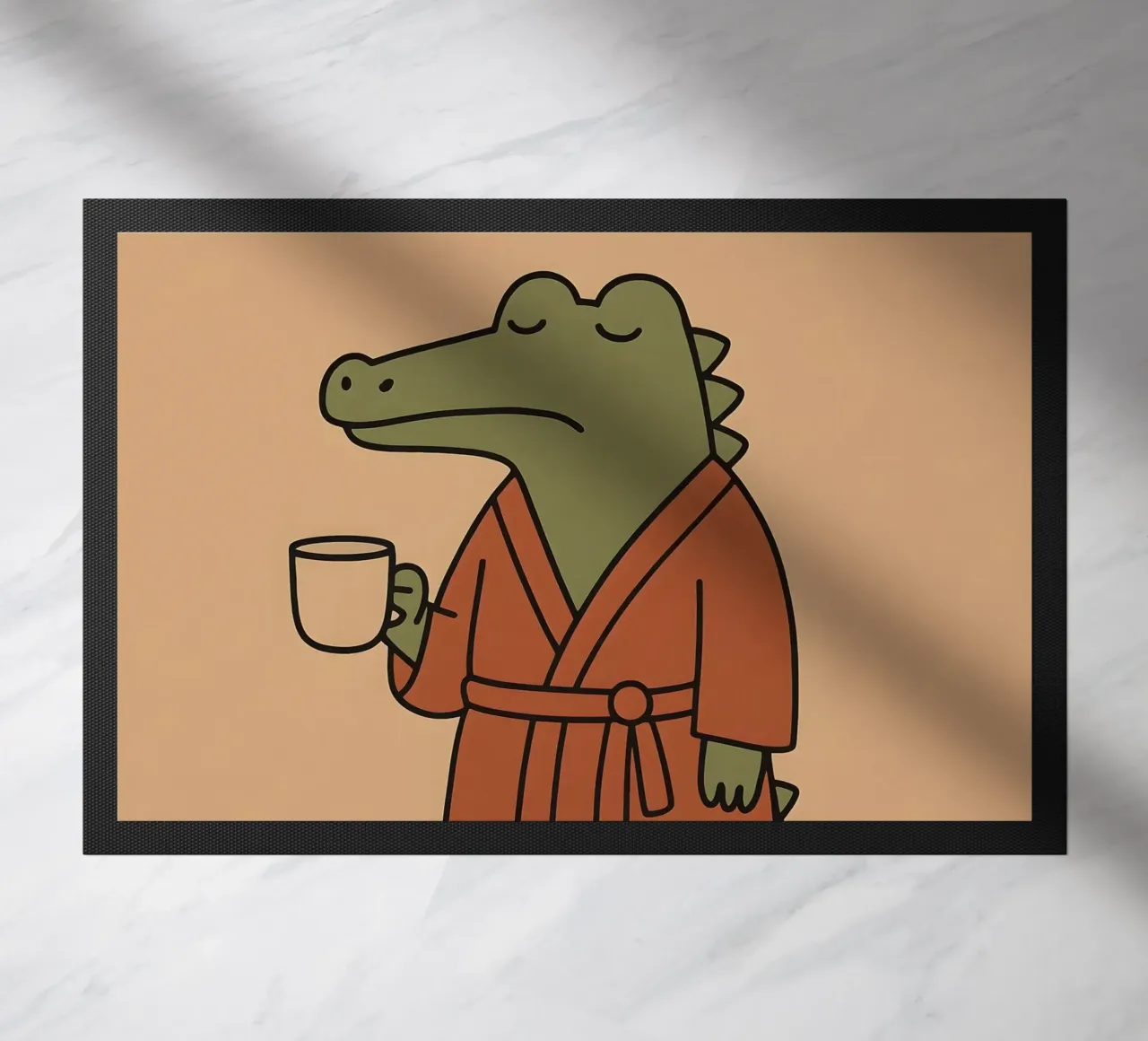 Non parlare prima del caffè zerbino da KANESYAARTS