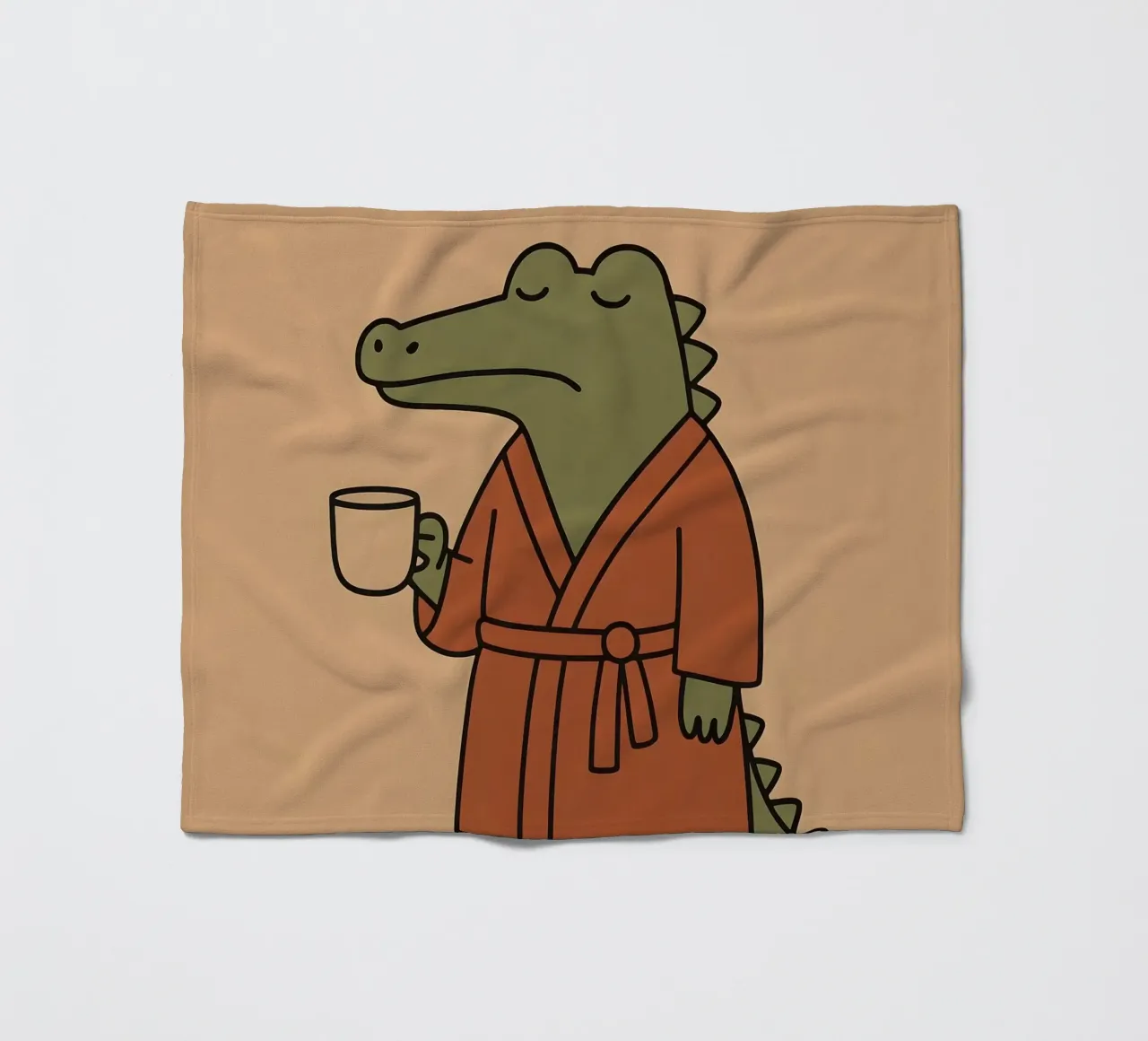 Non parlare prima del caffè coperta in pile da KANESYAARTS