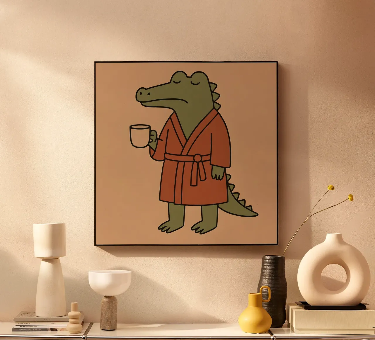 Non parlare prima del caffè plexiglass da KANESYAARTS