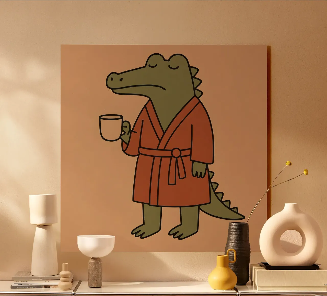 Non parlare prima del caffè plexiglass da KANESYAARTS