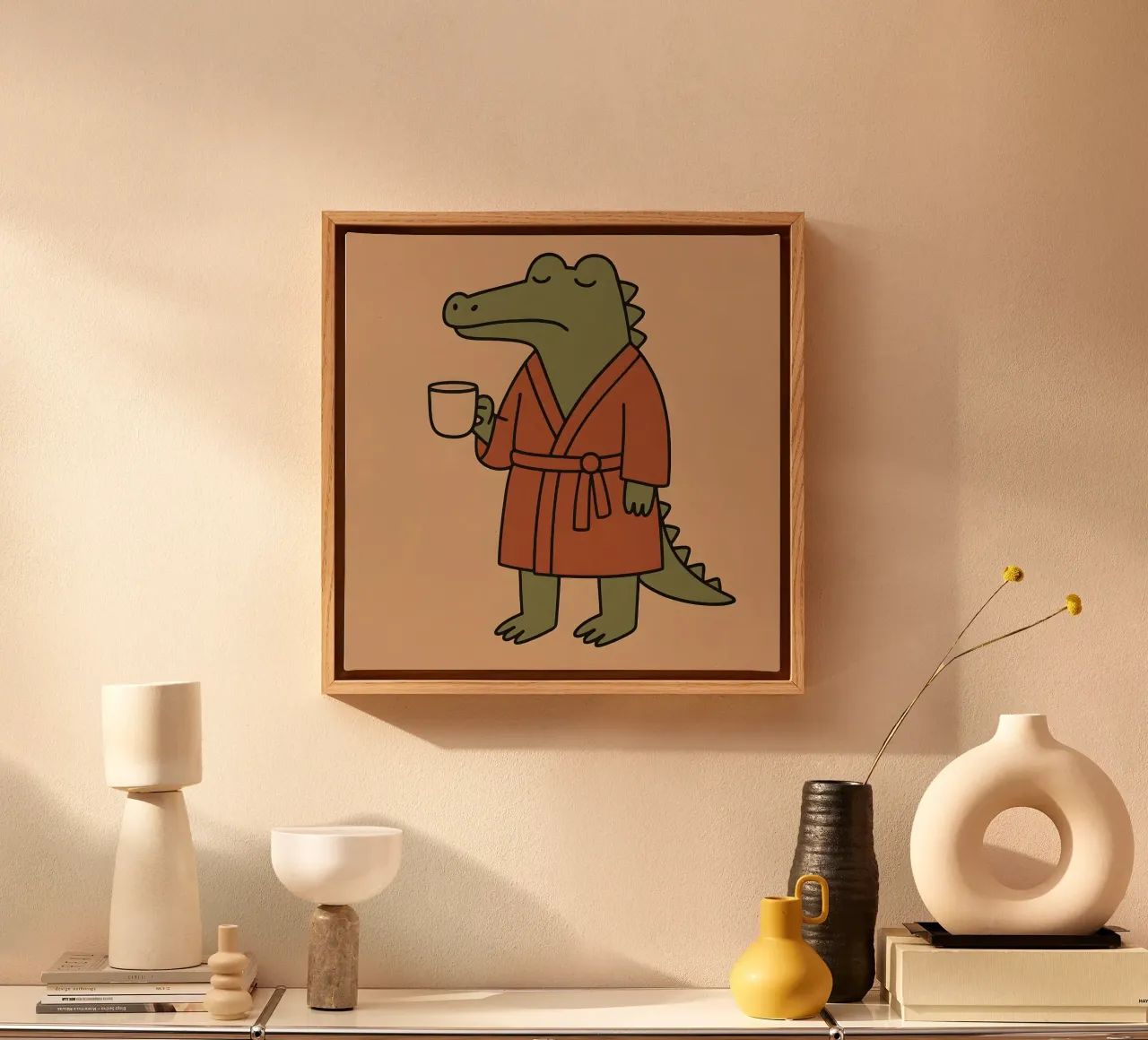 Non parlare prima del caffè tela da KANESYAARTS