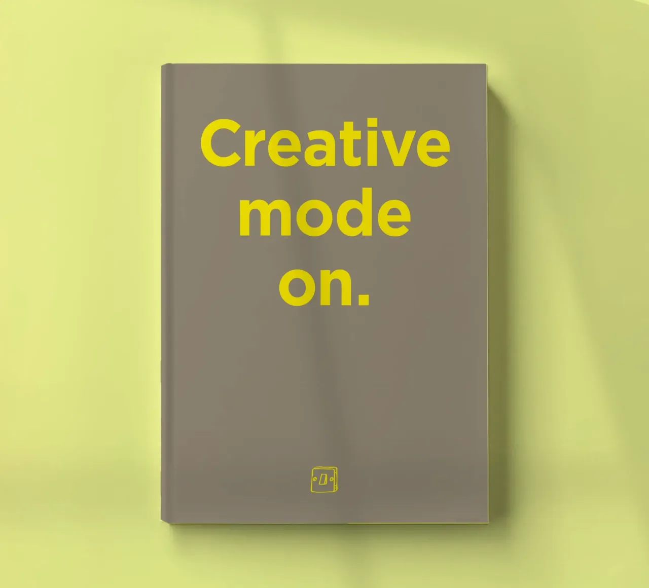 Creative mode on. notebook by Art Fart
