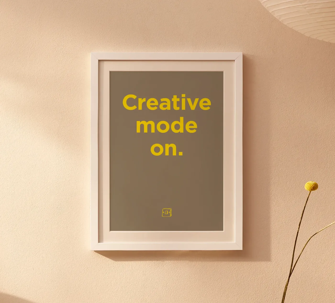 Creative mode on. poster de Art Fart