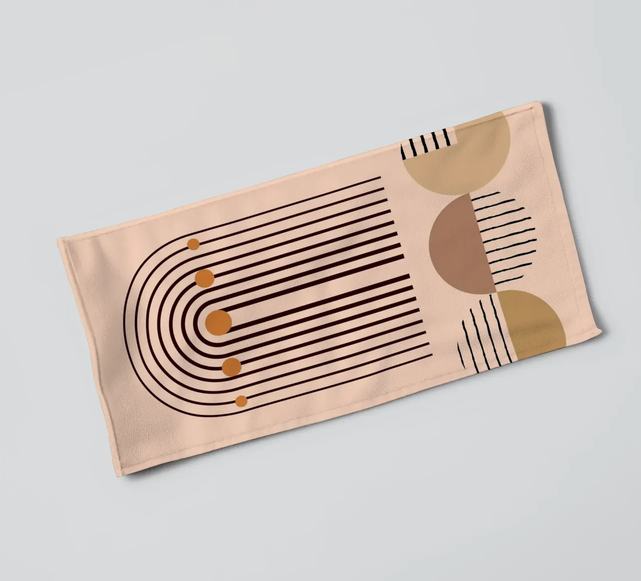 window line circle asciugamano da bagno da Creaton