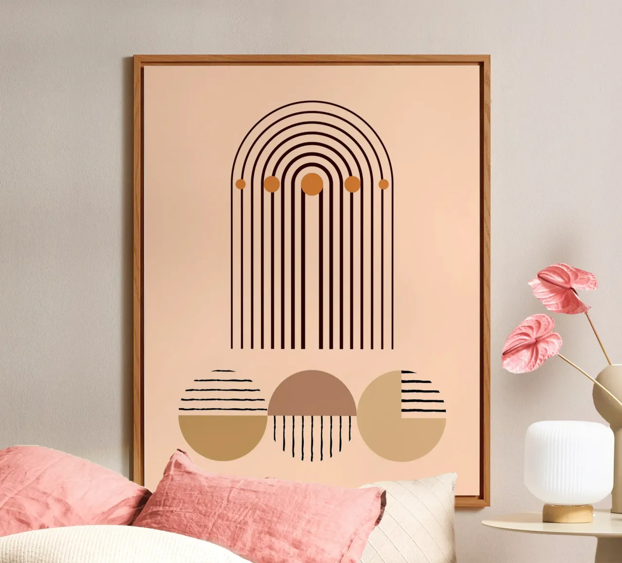 window line circle alluminio dibond da Creaton