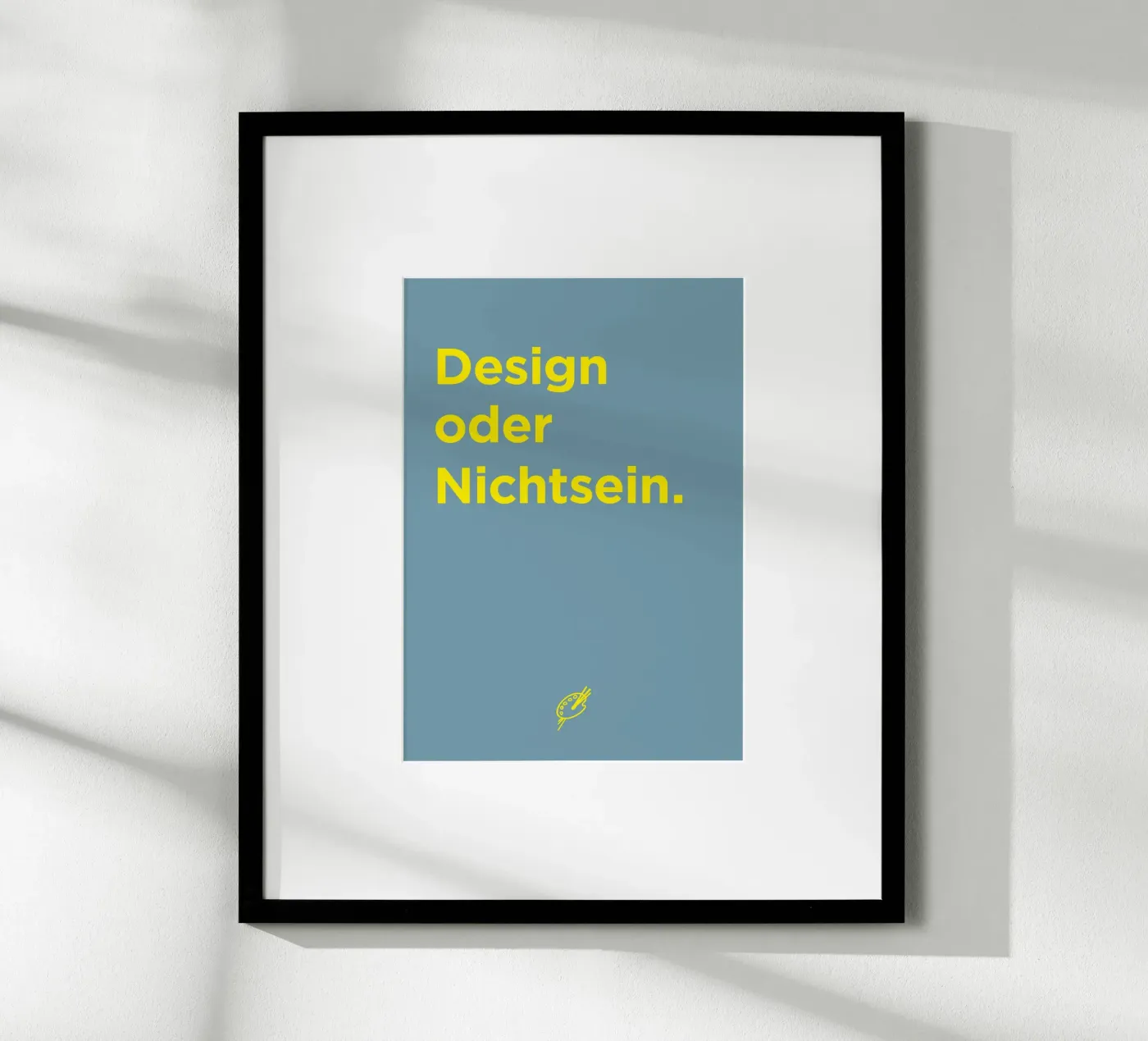 Design oder Nichtsein. 01 poster van Art Fart
