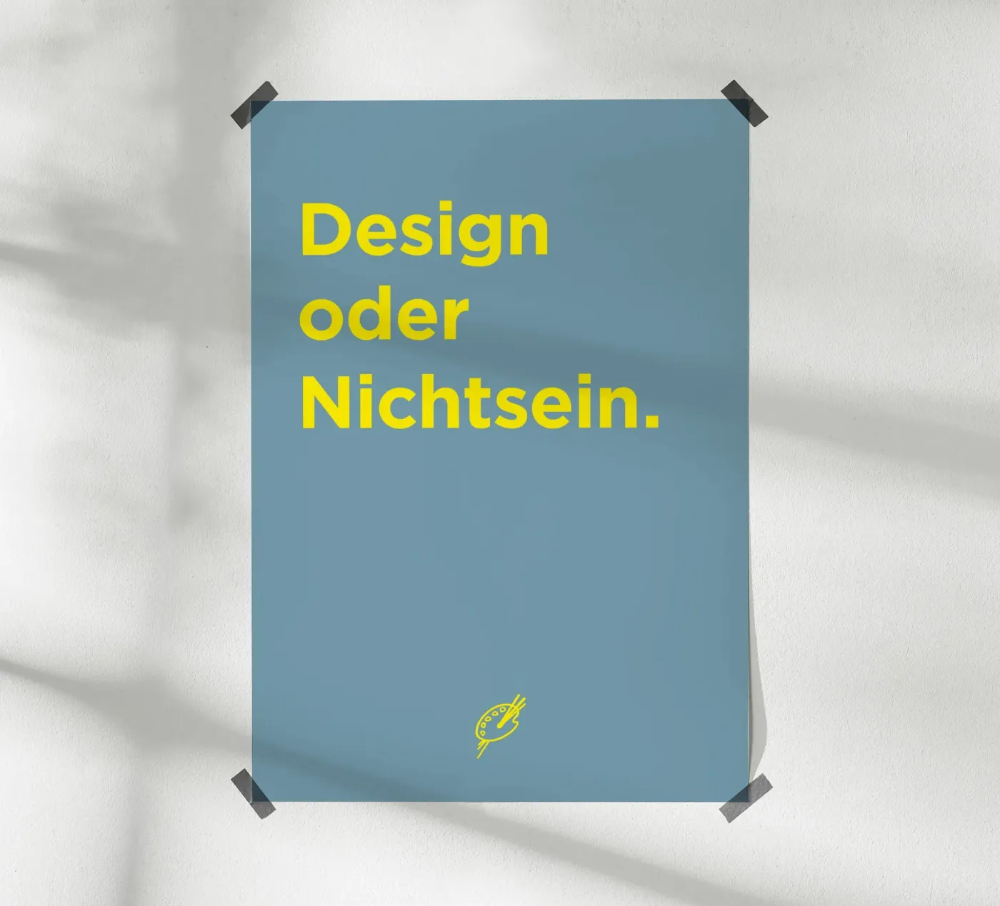 Design oder Nichtsein. 01 poster van Art Fart