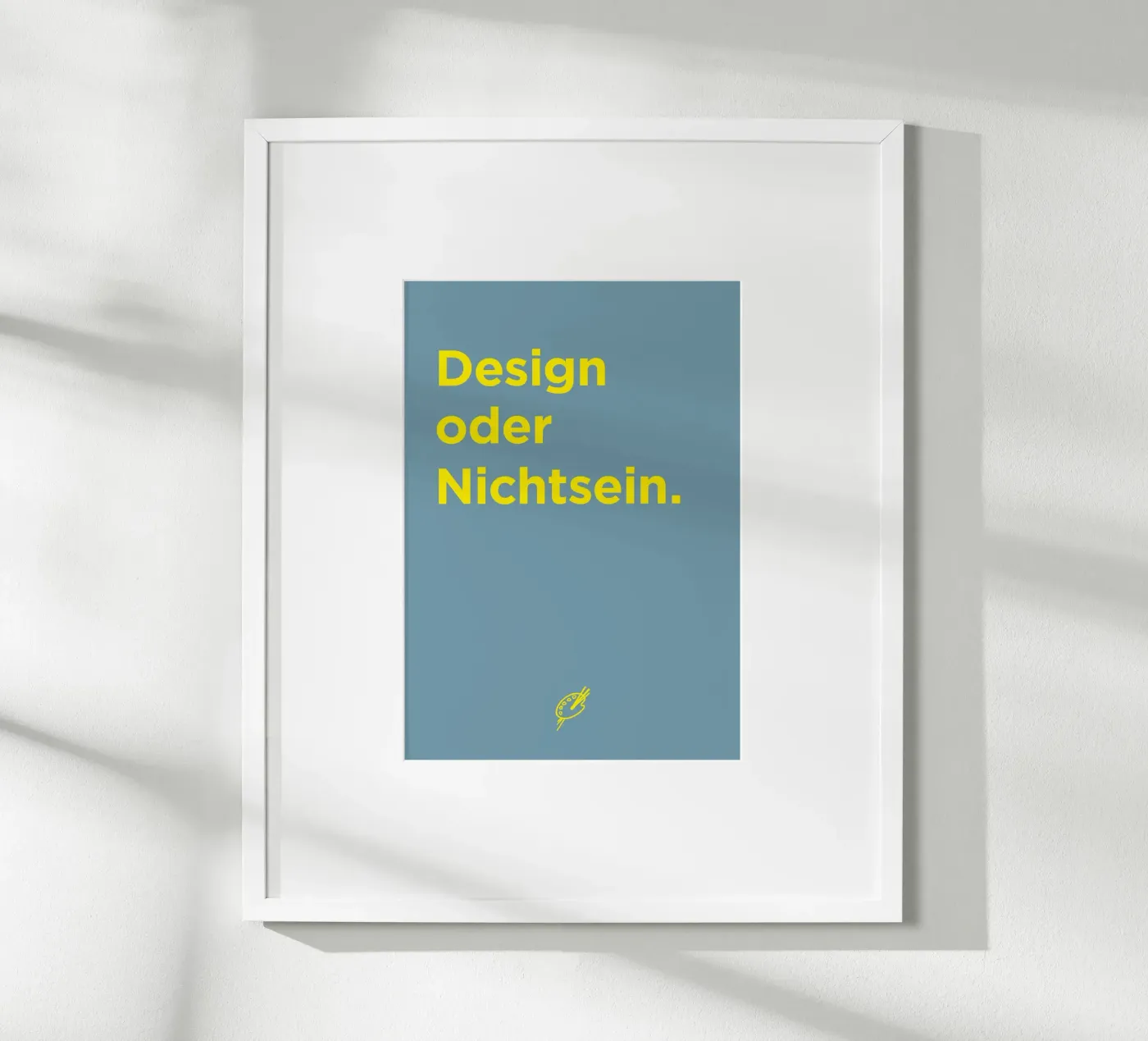 Design oder Nichtsein. 01 poster van Art Fart