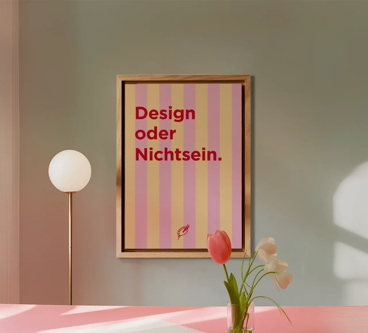 Design oder Nichtsein. alluminio dibond da Art Fart