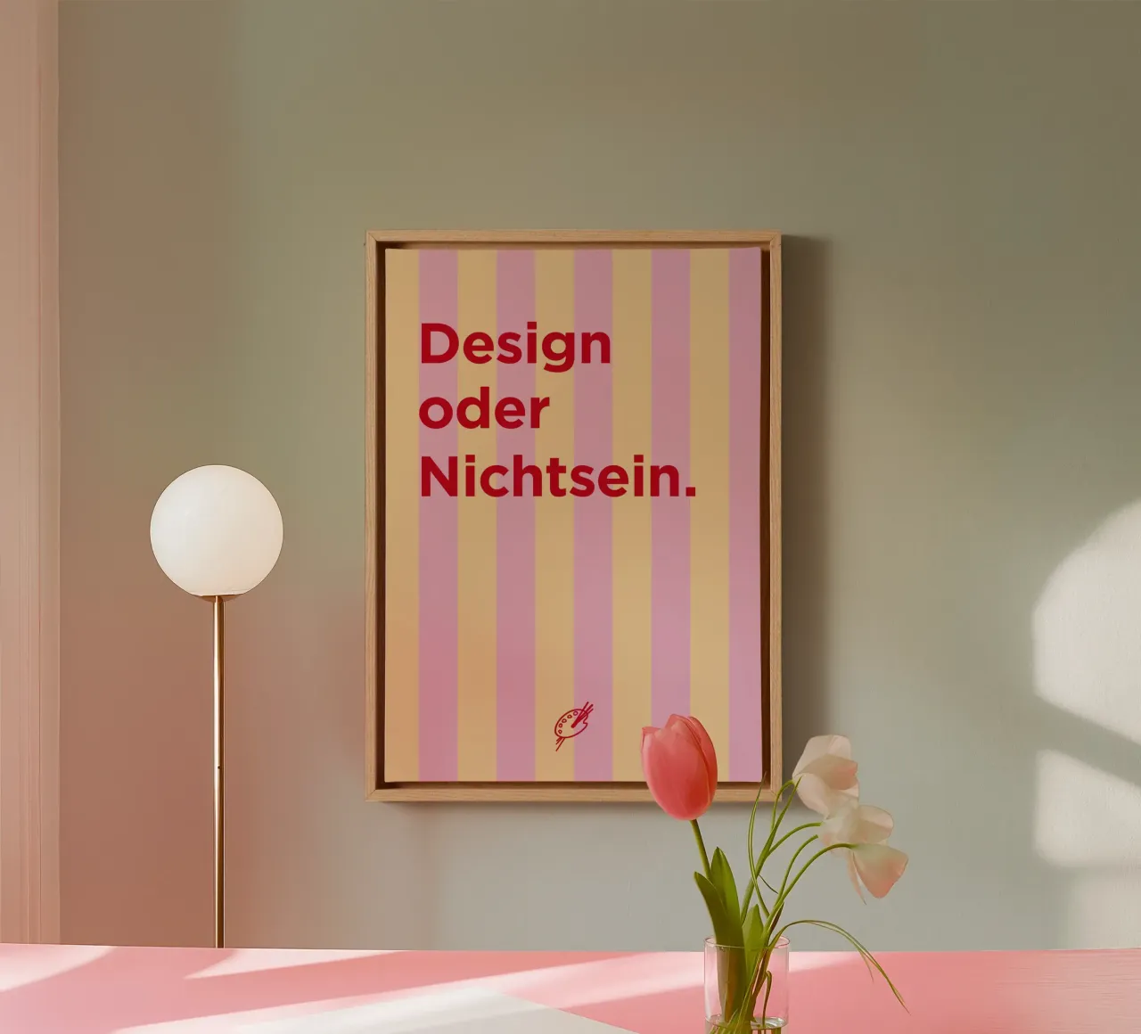 Design oder Nichtsein. tela da Art Fart