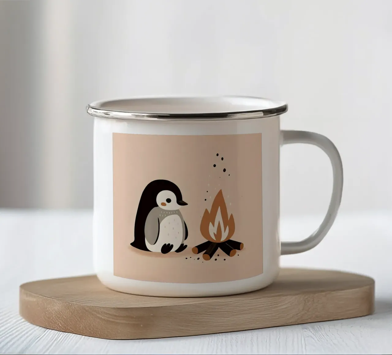 Trovare il calore tazza in smalto da KANESYAARTS