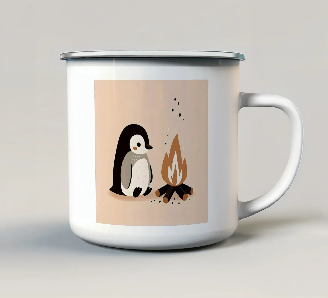 Trovare il calore tazza in smalto da KANESYAARTS