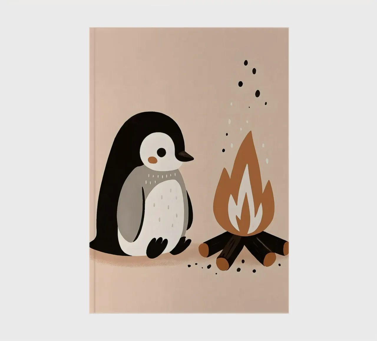 Finding Warmth notebook by KANESYAARTS