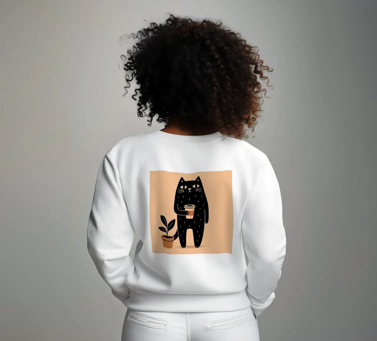 Caffè Meow-ning felpa da KANESYAARTS