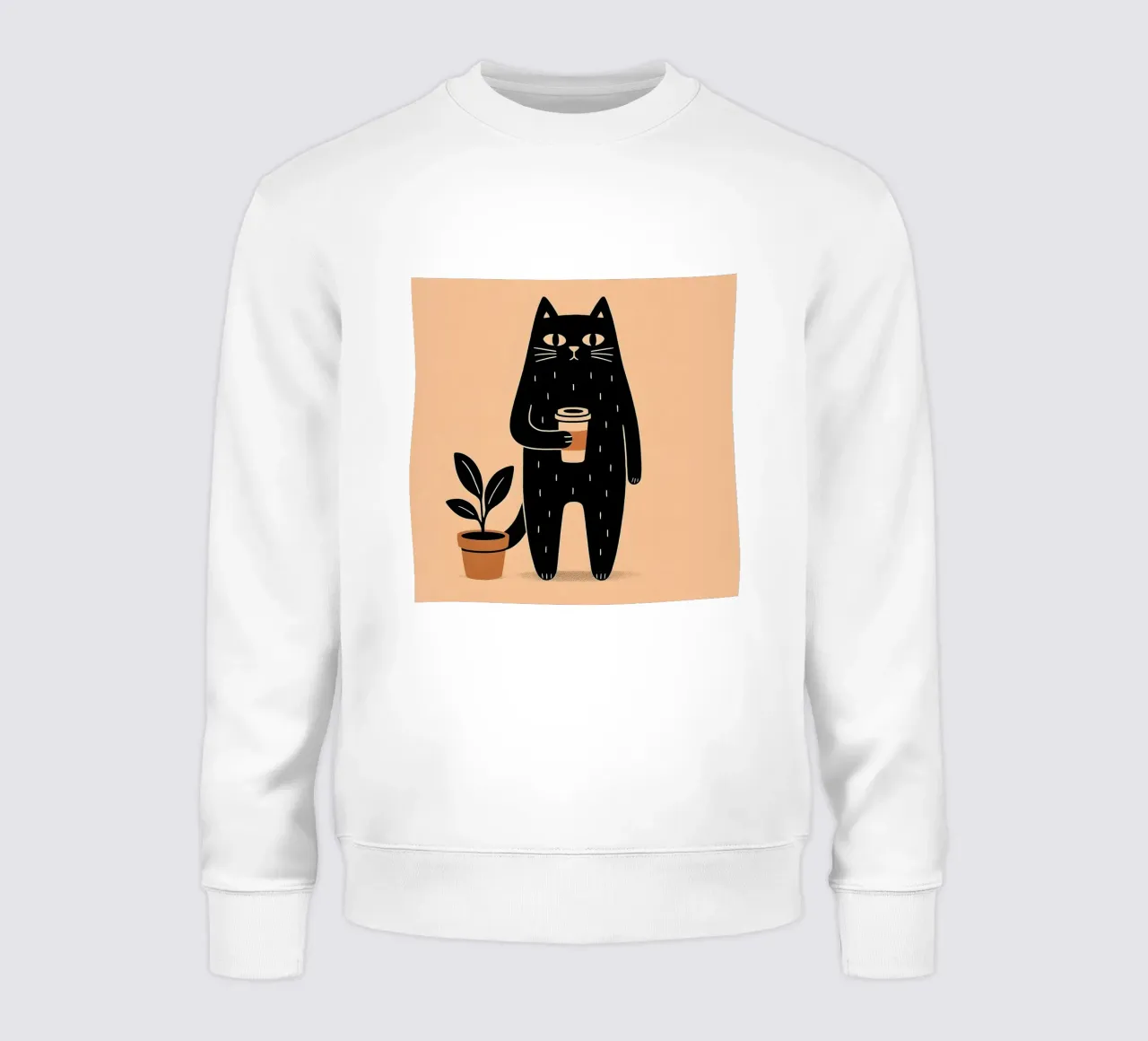 Caffè Meow-ning felpa da KANESYAARTS