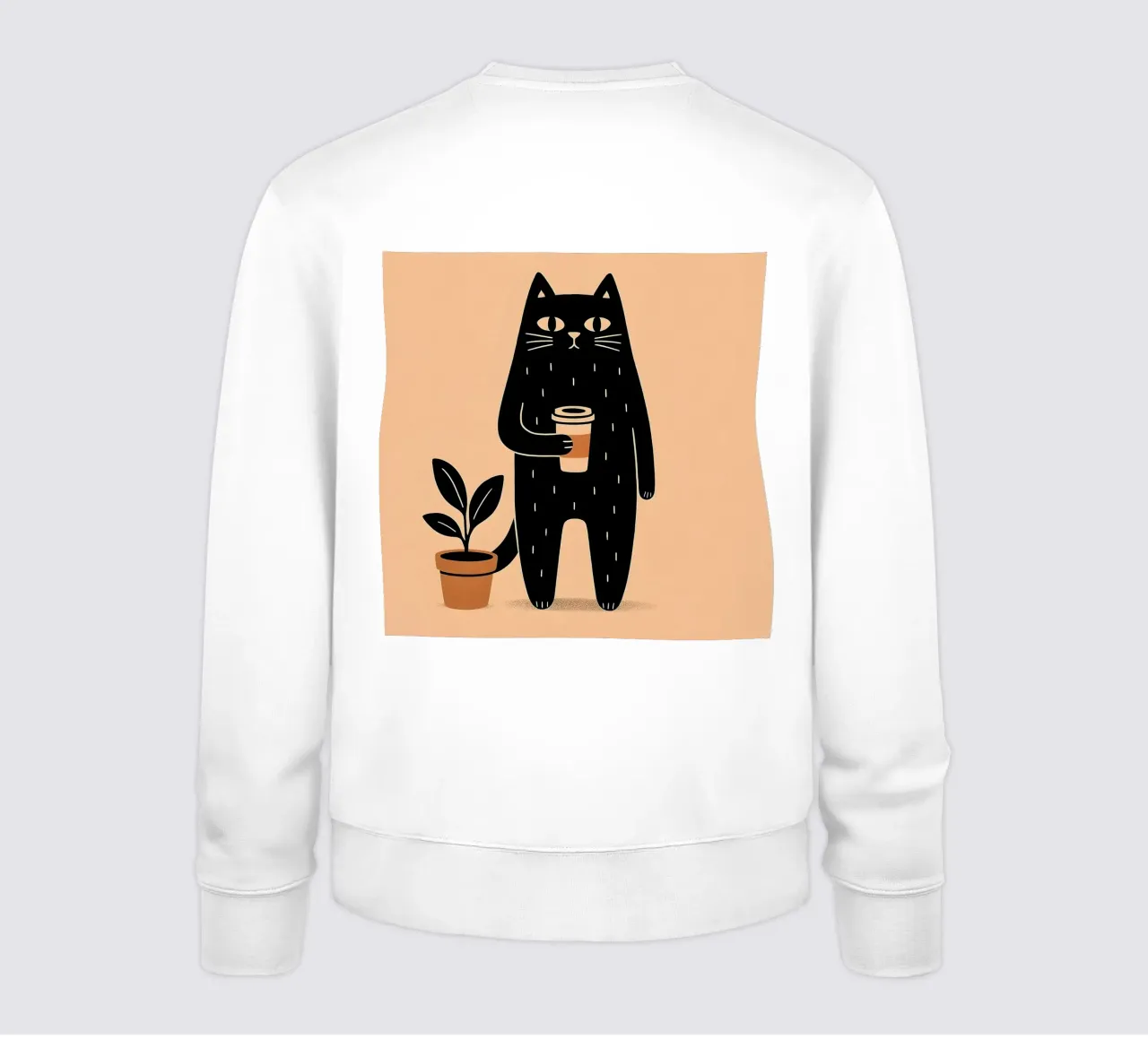 Caffè Meow-ning felpa da KANESYAARTS
