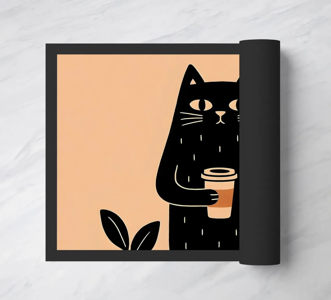 Caffè Meow-ning zerbino da KANESYAARTS