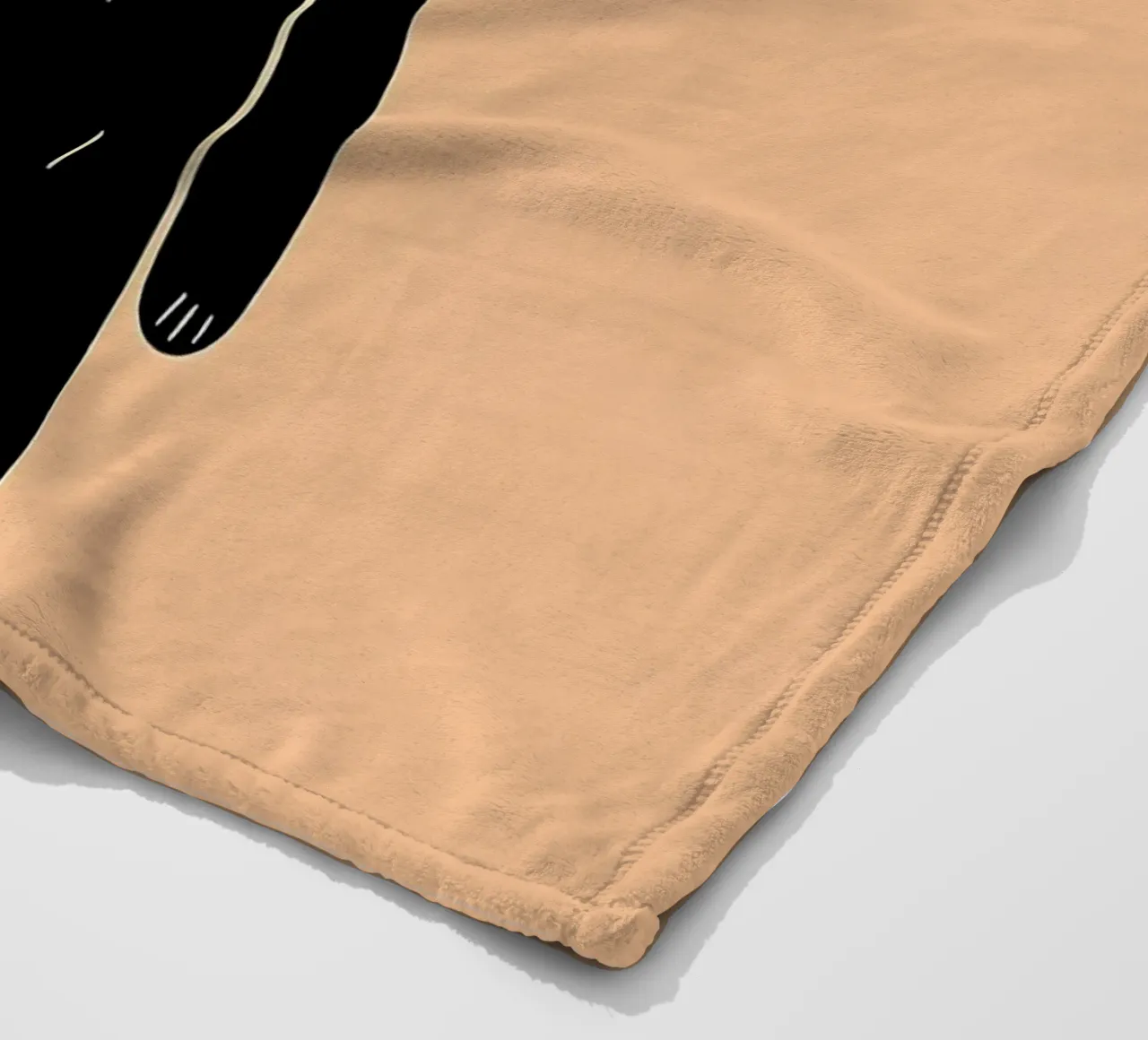 Caffè Meow-ning coperta in pile da KANESYAARTS