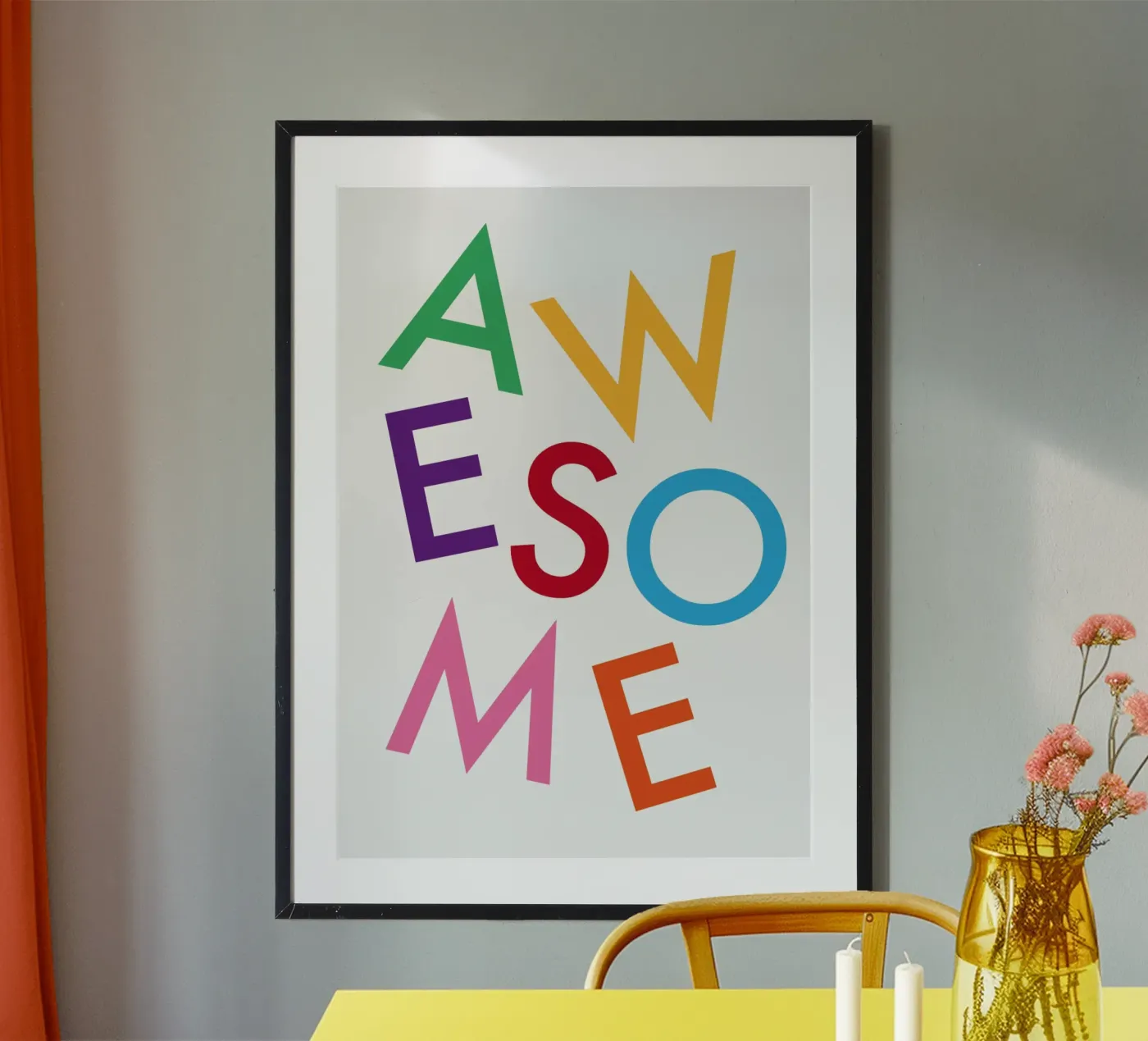 Awesome Poster von Art Fart