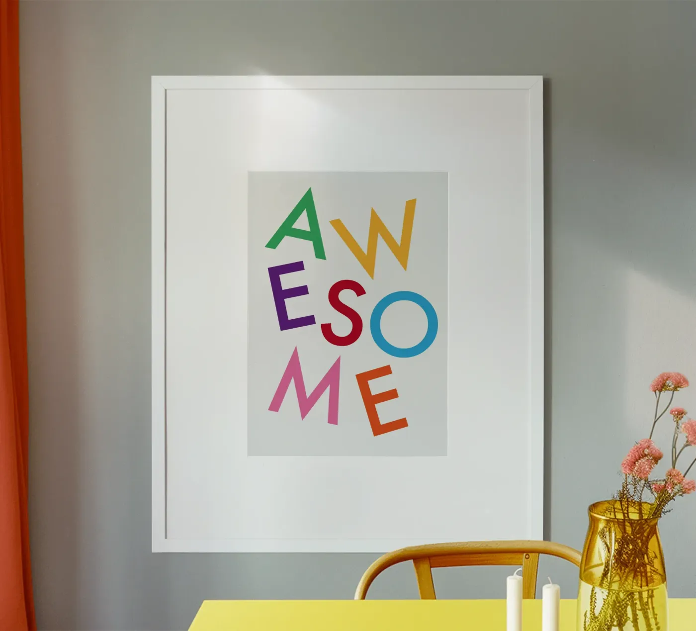 Awesome Poster von Art Fart