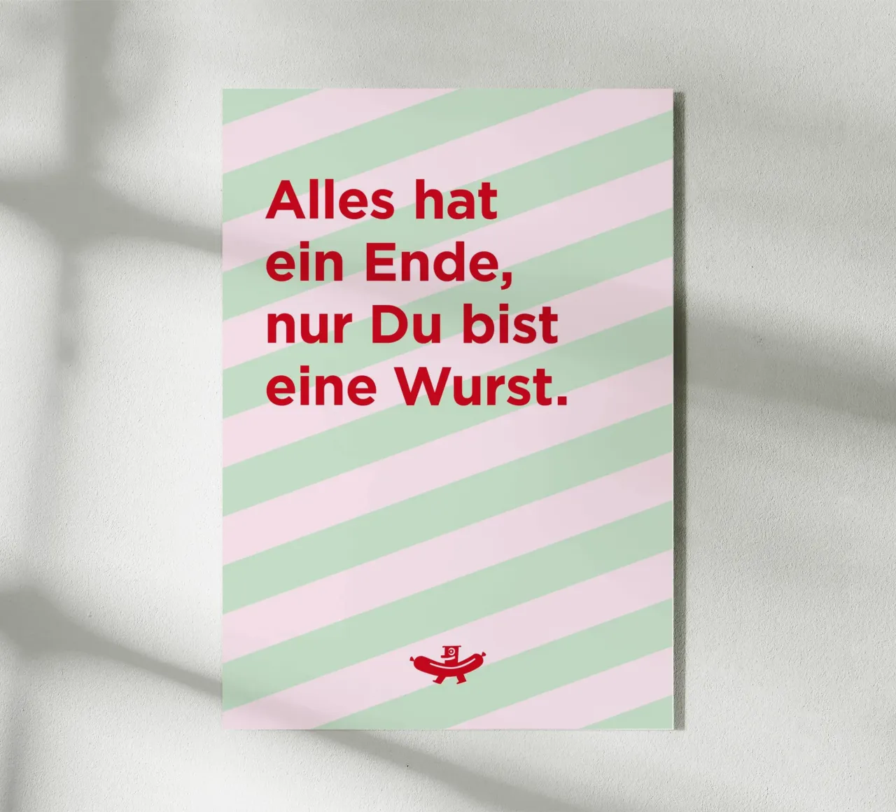 Alles hat ein Ende … plexiglass da Art Fart