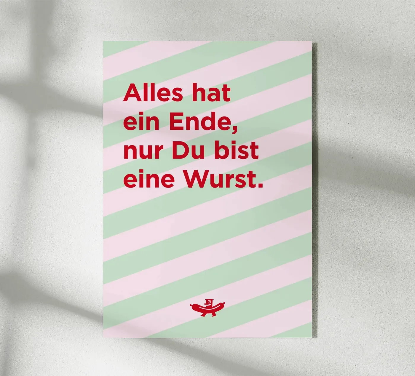 Alles hat ein Ende … plexiglas de Art Fart