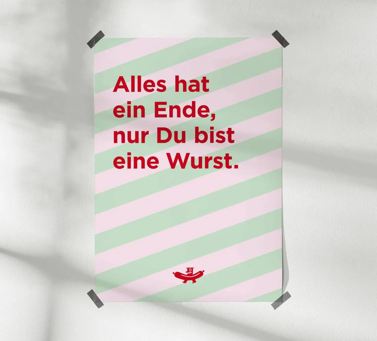 Alles hat ein Ende … poster da Art Fart