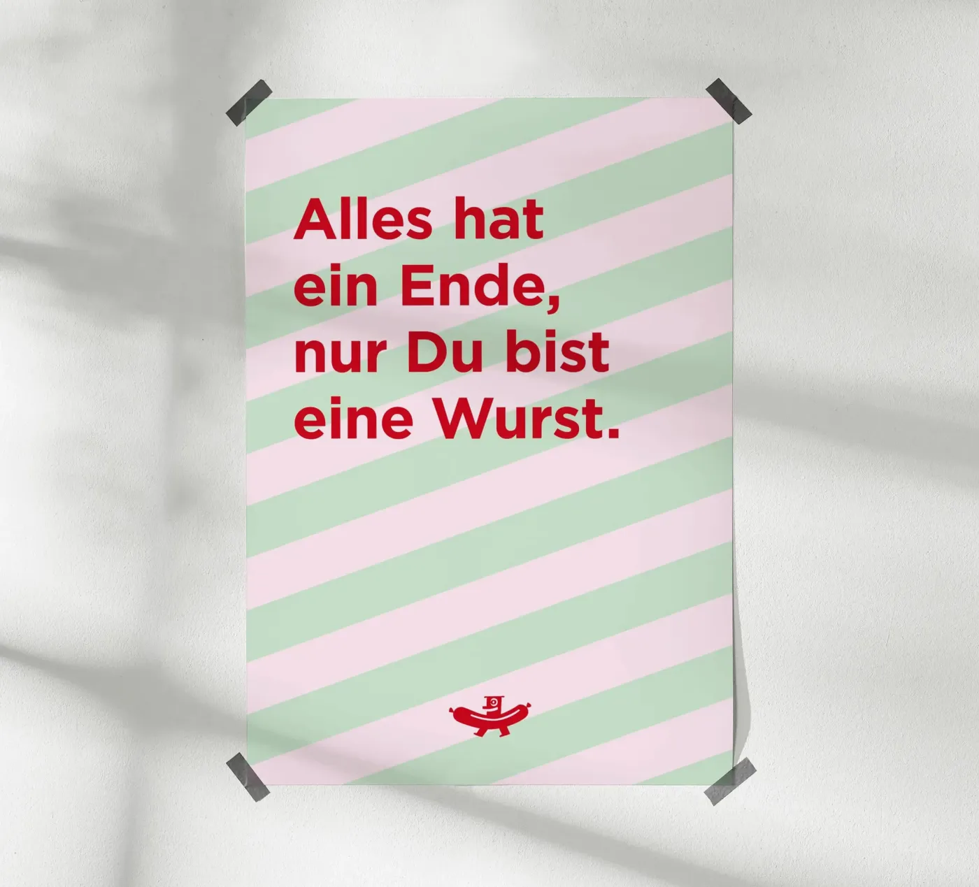 Alles hat ein Ende … poster da Art Fart