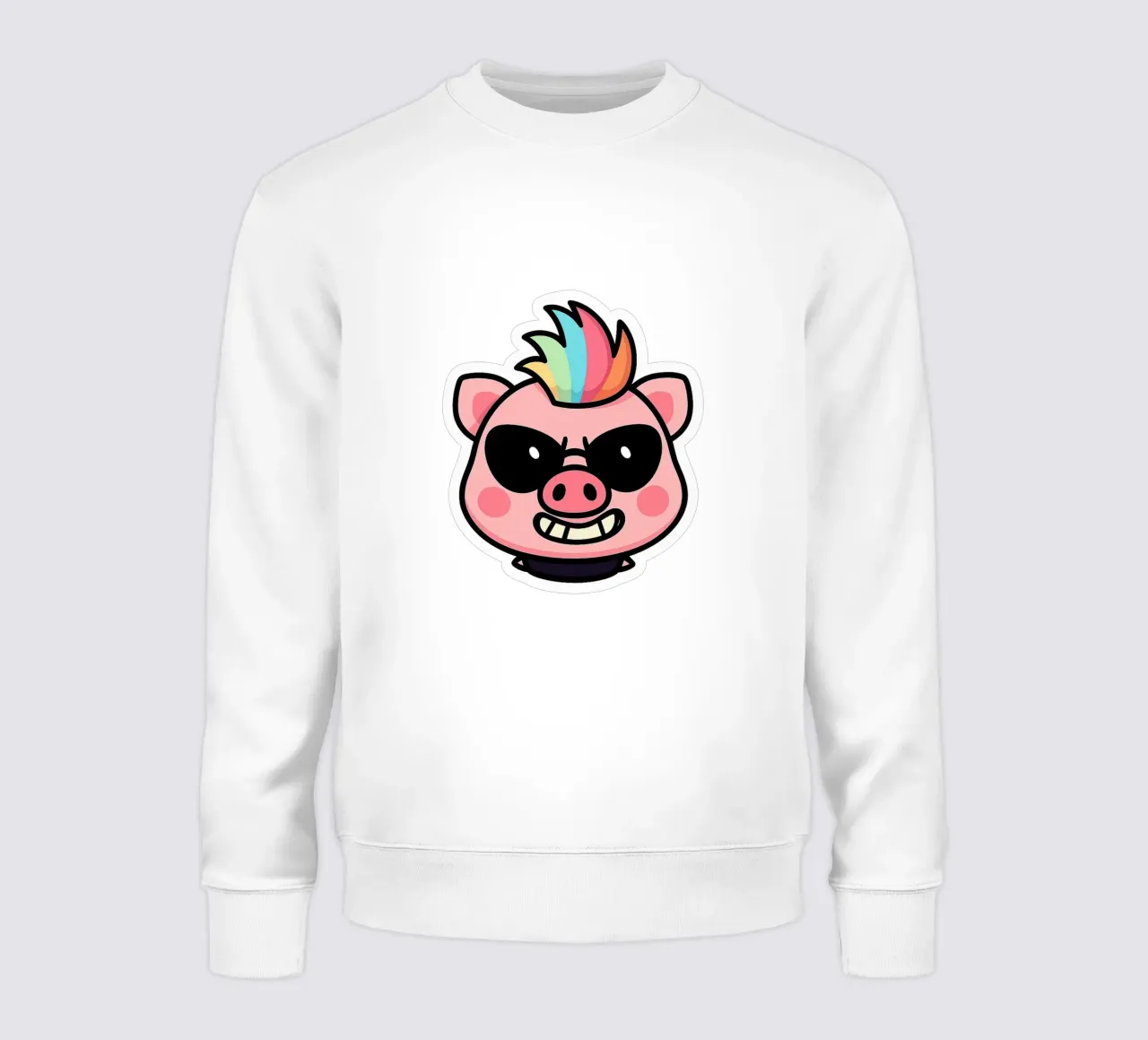 Cochon Punk felpa da Punk & Cute - Affiches & Stickers