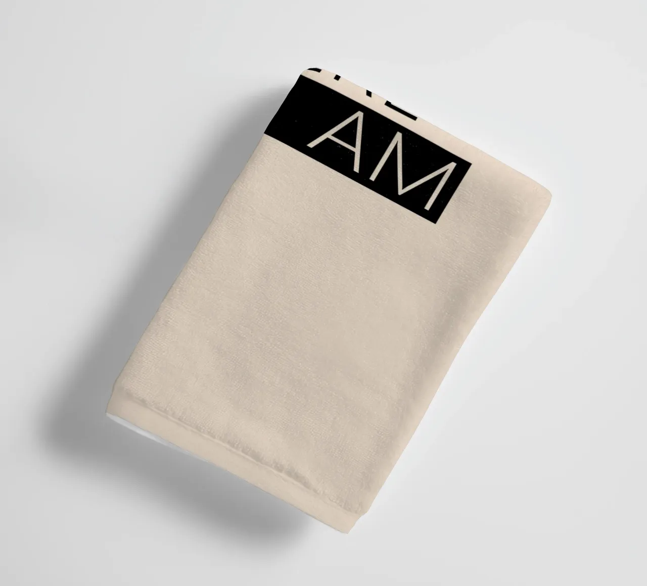 Home is where I am Typography asciugamano da bagno da TijanaArtStudio88