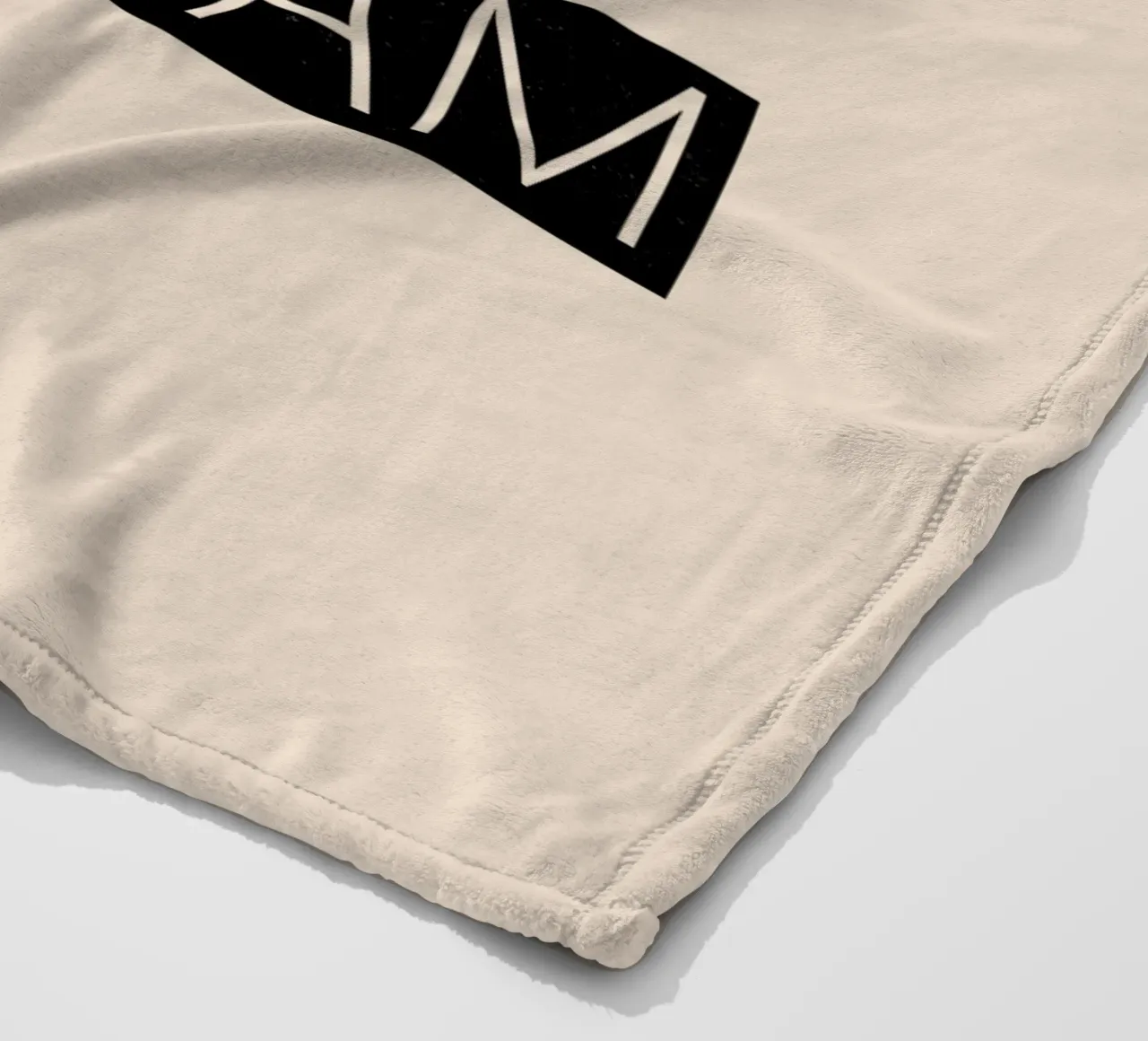 Home is where I am Typography coperta in pile da TijanaArtStudio88