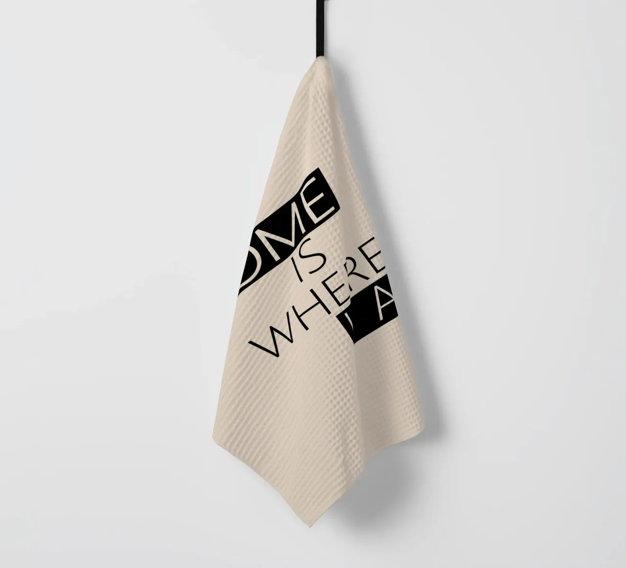 Home is where I am Typography canovaccio da cucina da TijanaArtStudio88