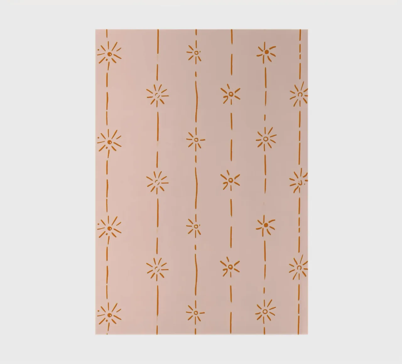 Sun and Lines notebook by Your notes