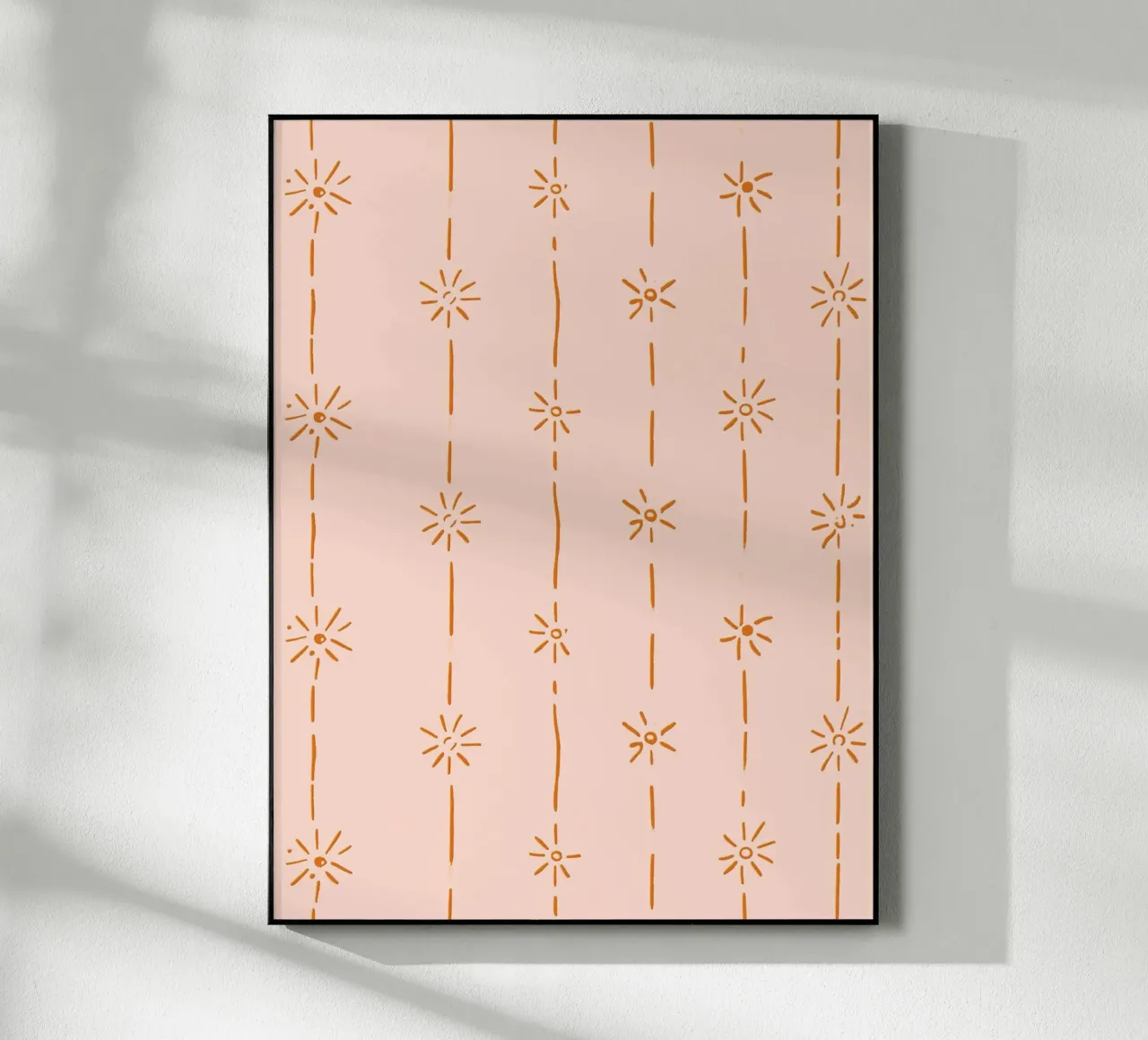 Sun and Lines plexiglass da Your notes