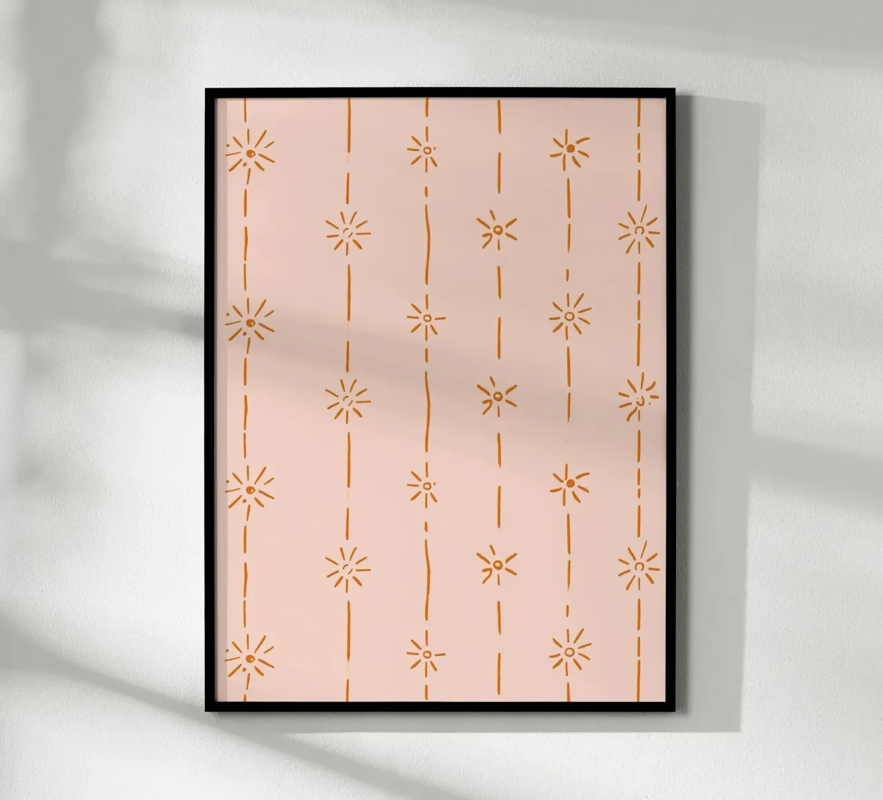 Sun and Lines poster da Your notes