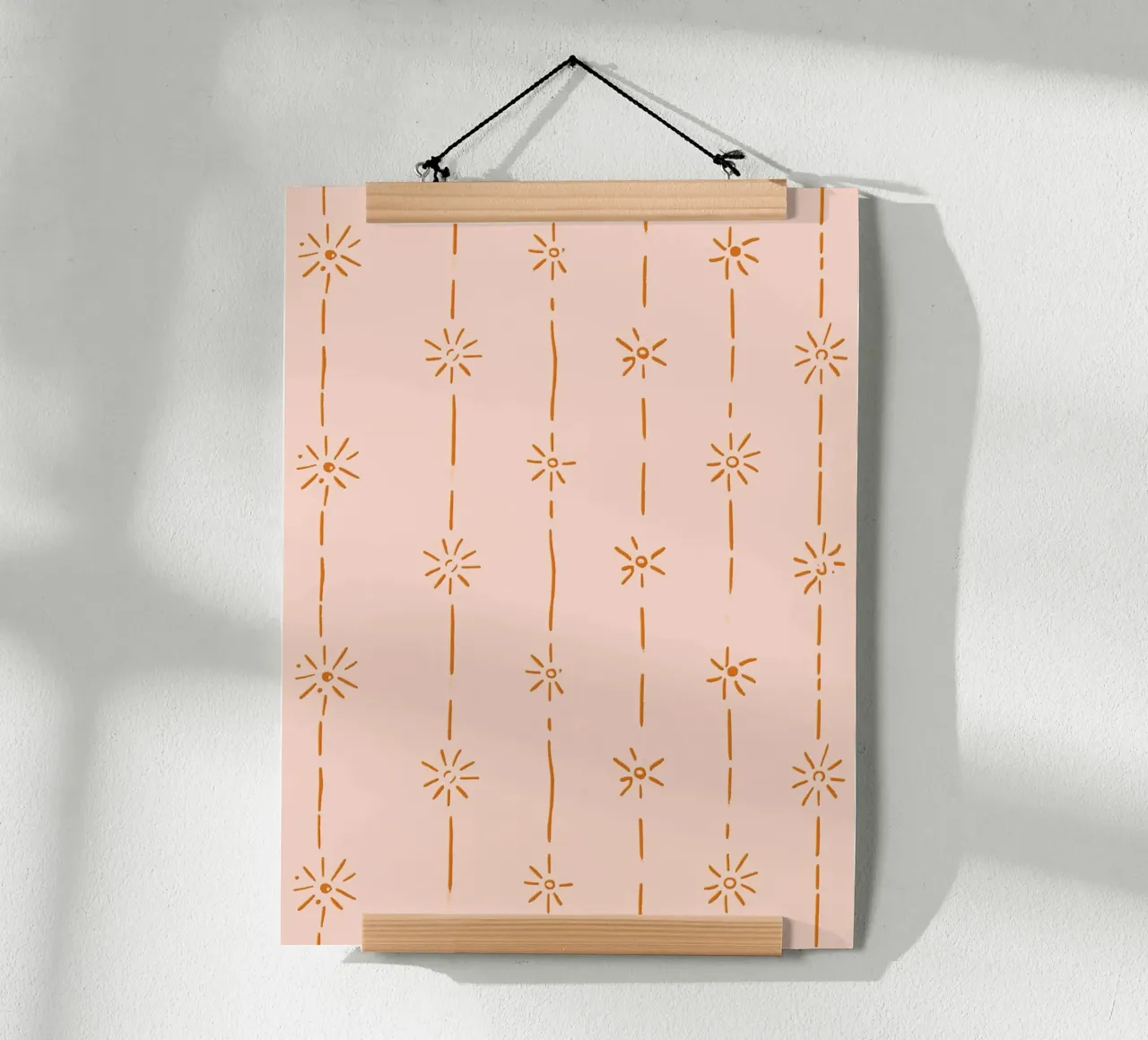 Sun and Lines poster da Your notes