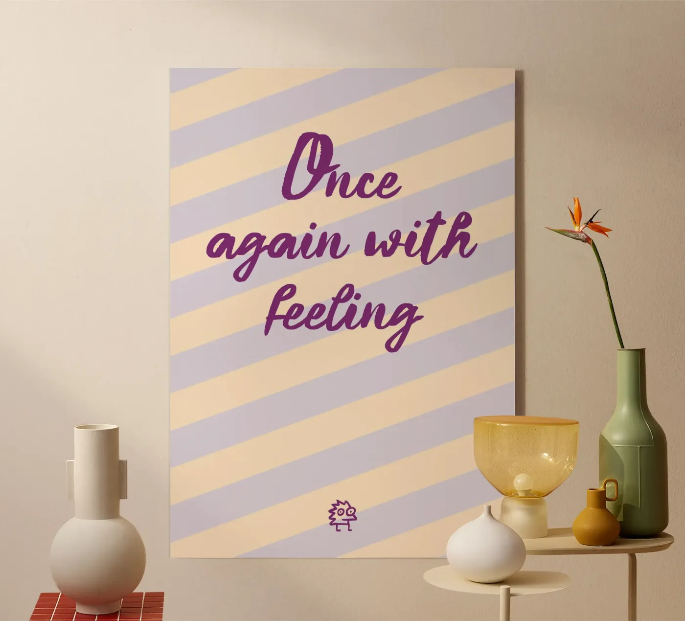 With feeling 01 Acryl-Glas von Art Fart