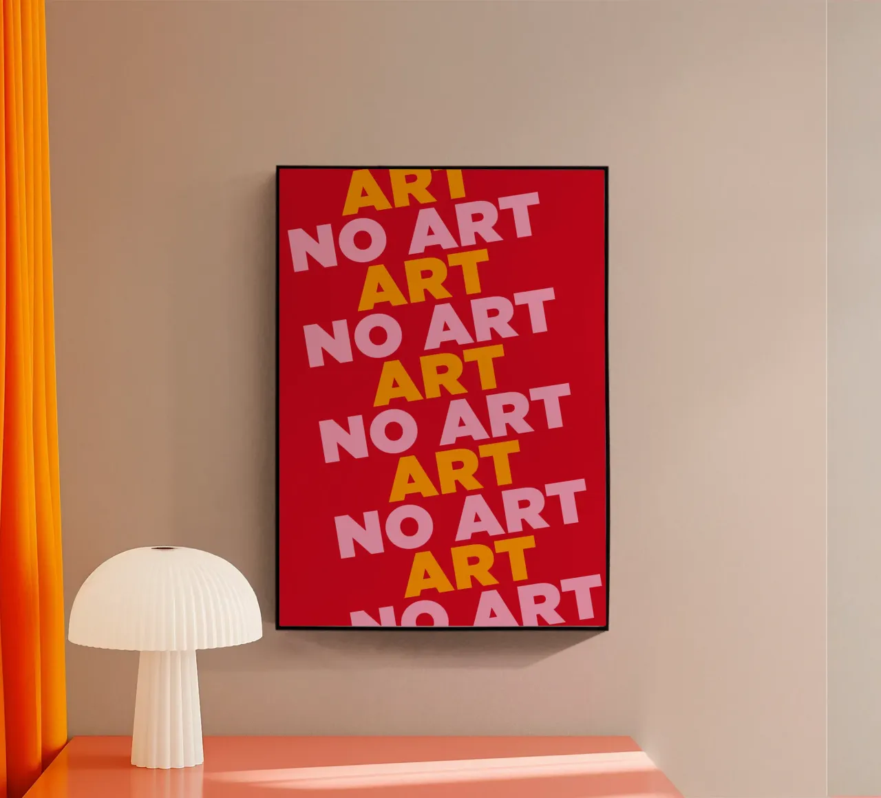 Art, no art 02 plexiglass da Art Fart
