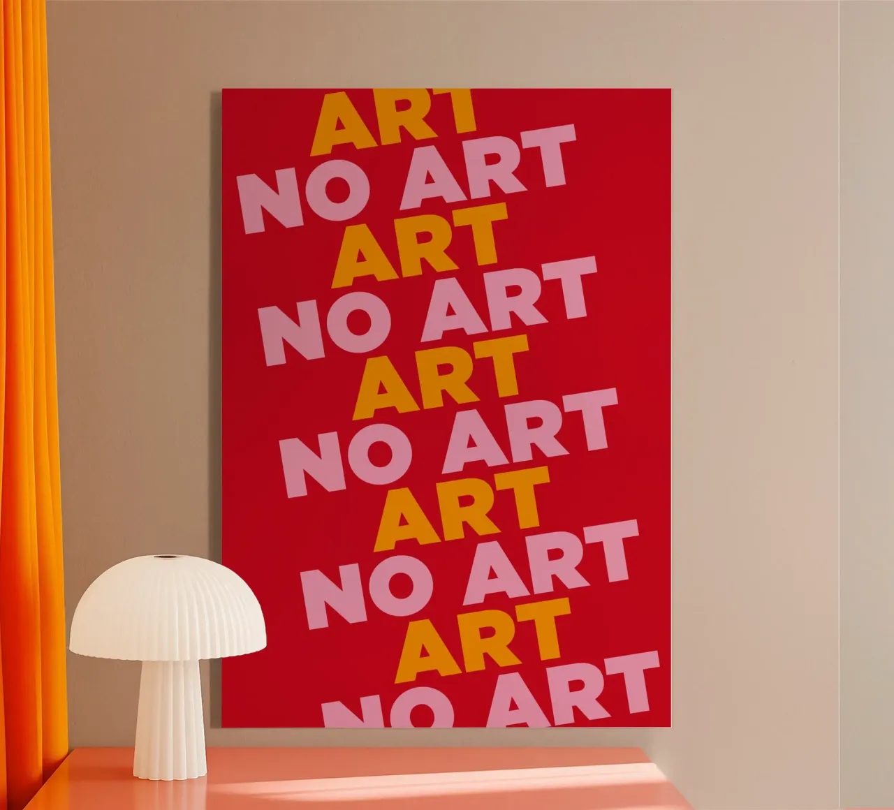 Art, no art 02 plexiglass da Art Fart