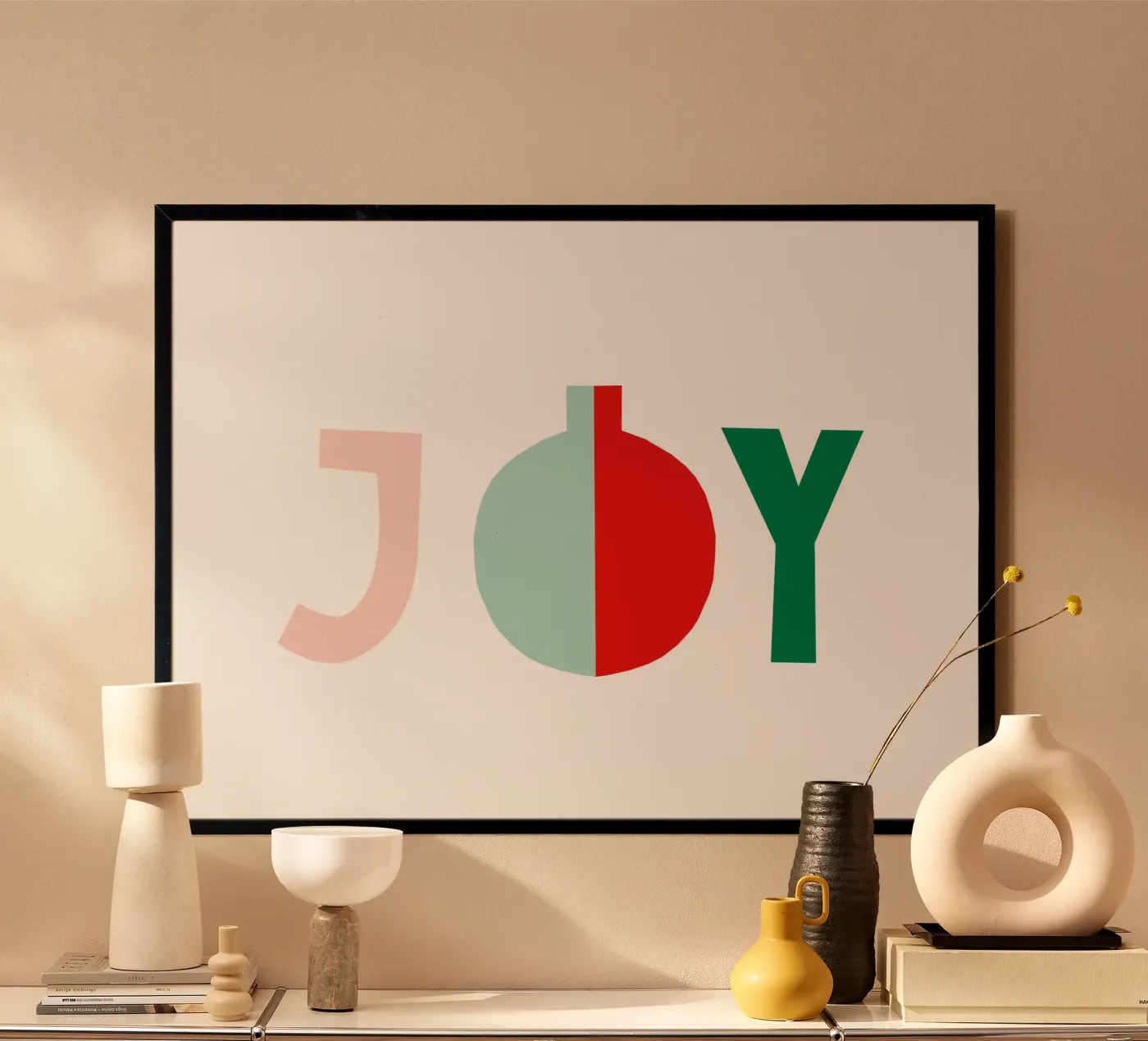 Joy poster by Lisa Jasmin Bauer