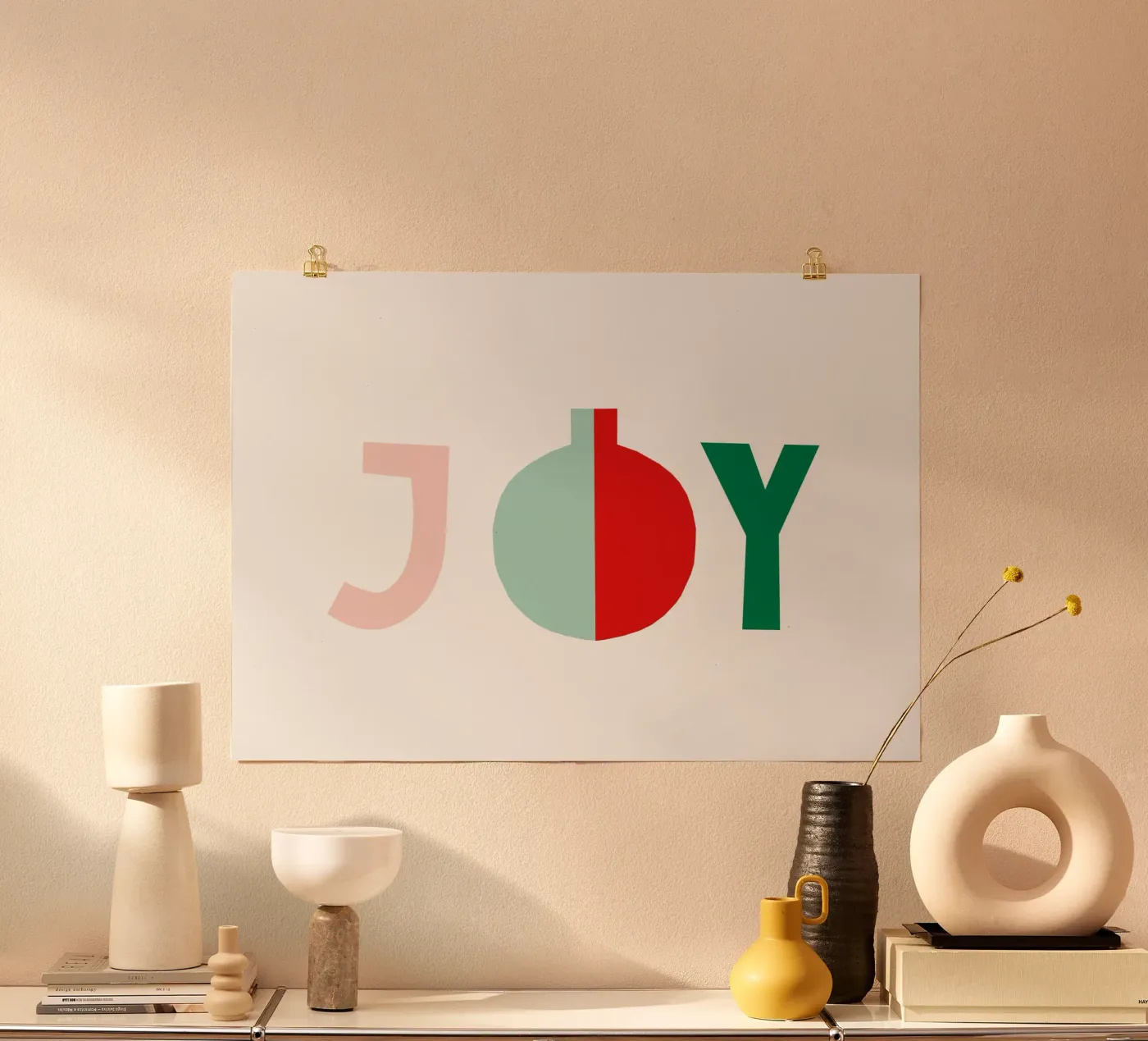 Joy poster by Lisa Jasmin Bauer