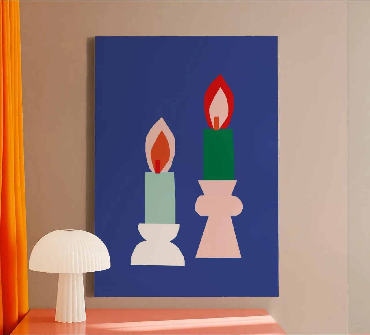 Kerzen tela da Lisa Jasmin Bauer